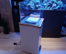 Nano fish tank, full set 64L cube optiwhite
