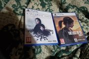 Ps5 disc version and controller plus games and box