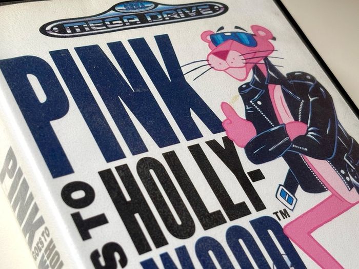 Pink Goes to Hollywood for Sega Mega Drive Boxed and Minty