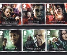 2023 Great Britain Harry Potter (The Battle of Hogwarts) Commemorative Stamps Mint Never Hinged (MNH)
