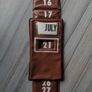 VINTAGE keyring/tie shape foldable calender Image 3