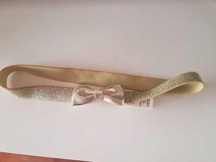 girls golden belt