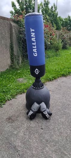 Freestanding punch bag
