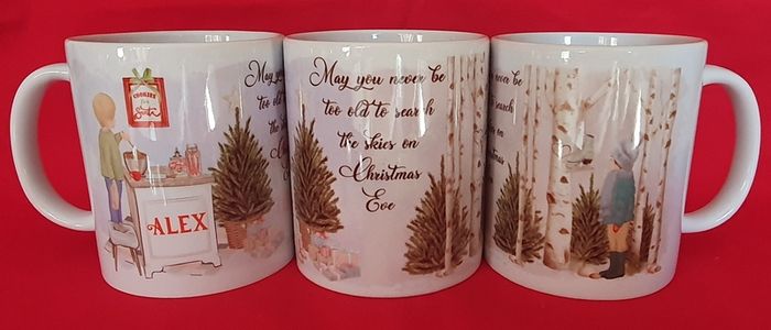 Personalised Christmas Eve Mug
