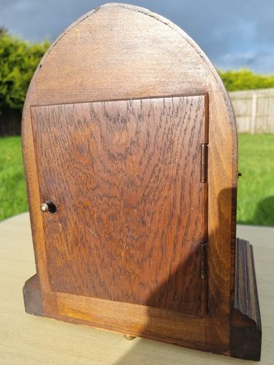Antique German Junghans mantel (or shelf) clock