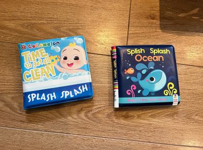 Baby bath books
