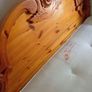 king size bed frame with mattress Image 2