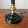 Pair of black velvet table lamps Image 3