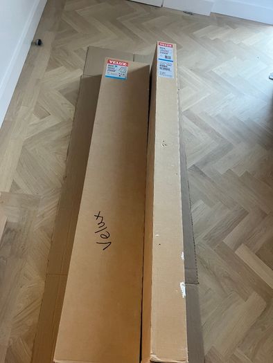 2 X VELUX BDX UK04 2000F Insulation and Underfelt Collars - 134cm x 98cm