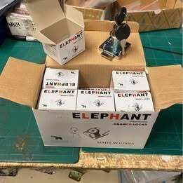 Metal Drawer Cabinet Lock Box Of 12 Locks