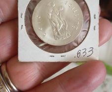 Padraig pearse 1966 Irish silver uncirculated coin