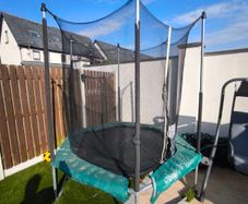 8ft (2.40m) hexagonal trampoline