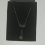 8kt Gold Necklace with 8kt Angel wings Image 3