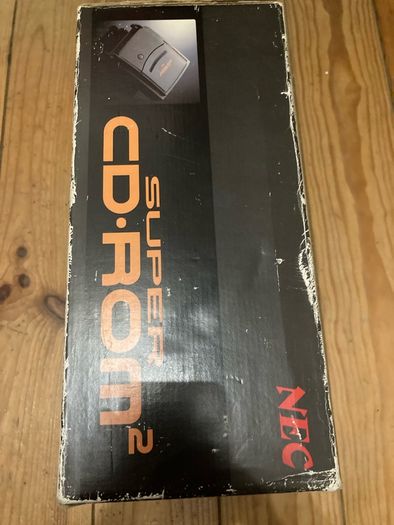 PC engine super CD rom 2 console