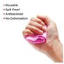 Female Outdoor Pee Urinal Travel Camping Portable Urinal for Women Soft Silicone Disposable Urination Paper Device Stand Up Image 5