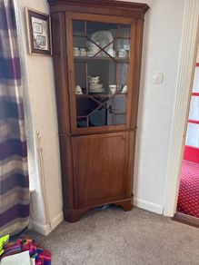 Cabinet - solid wood display cabinet