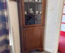 Cabinet - solid wood display cabinet