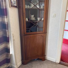 Cabinet - solid wood display cabinet