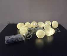 easter yellow egg lights battery
