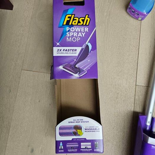 Flash power spray mop