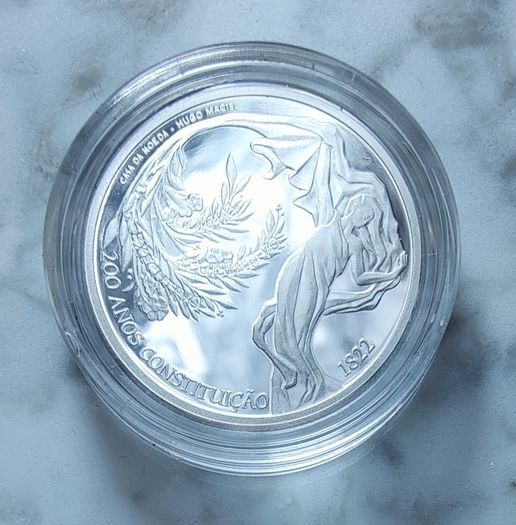 Portugal 2.5 Euro Silver (.925) Proof Coin 2022 - 200 Years of the Constitution of 1822
