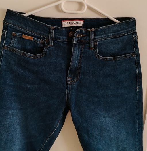 U S Polo Assn jeans 32 waist 31 leg slim fit regular with elasticated waist in very good condition with no issues FREE STANDARD POSTAGE INCLUDED