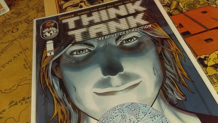 Think Tank: Creative Destruction ! First Issue ! Rahsan Ekedal Variant Cover ! 2016 ! by Top Cow !