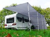 Caravan / motorhome sun canopy, UV 50+ tarp, awning with side walls