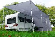 Caravan / motorhome sun canopy, UV 50+ tarp, awning with side walls