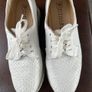 Ladies PITILLOS Winter white / cream wedged SOFT LEATHER Shoes boots Size 39 Uk 6. High Quality.  In really super condition Image 3