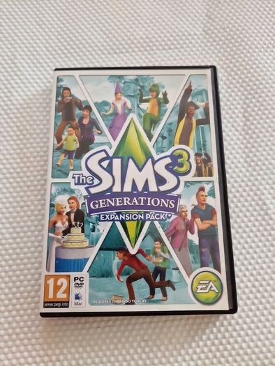 The Sims 3 Generations Expansion pack Pc Dvd Rom Mac Games Original