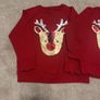 Matching Christmas jumpers 3-4, 5-6 Image 2