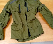 Women's Motorbike Gear- Course Khaki jacket-XS