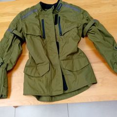 Women's Motorbike Gear- XLMoto Course Khaki jacket-XS