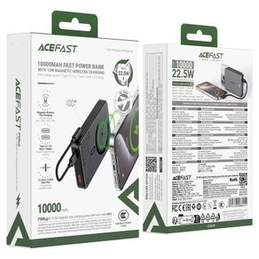 Magsafe Fast Charging Power 22.5w Bank with (C-C) Cable 10000mAh