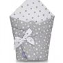 Handmade minky baby swaddle wrap and blanket Image 4
