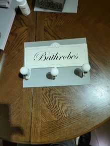 Hanger for bathrobes