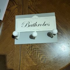 Hanger for bathrobes