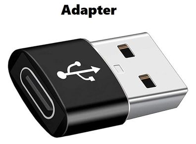 USB Type C Female to USB Type A Male Adapter Converter OTG Adapter