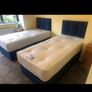 New Stylish single ,Double 4ft, 4ft6, King 5ft And 6ft Superking Sizes Divan Beds Instock. Drawers And Optional Tufted Mattresses Available. Free Delivery Image 2