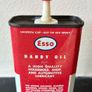Vintage Esso Handy Oil Can - Full - Never Opened Image 2