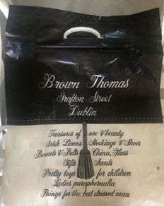 Vintage Brown Thomas plastic bag