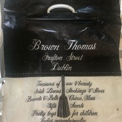 Vintage Brown Thomas plastic bag