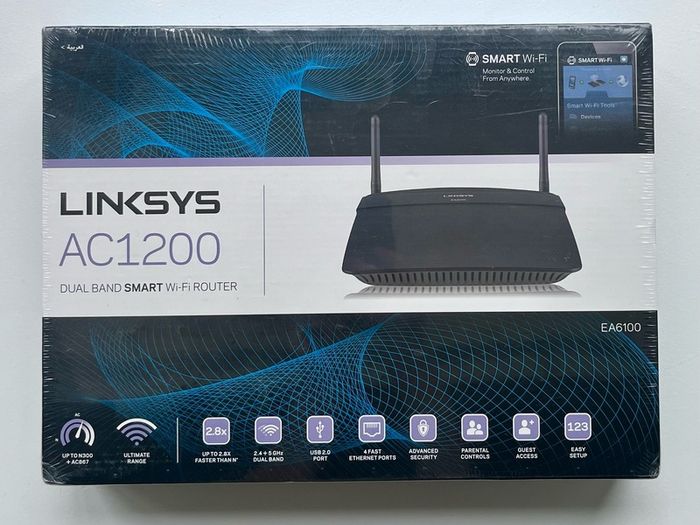 Wifi Router Unopened Linksys AC1200