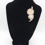 Vintage 925 Sterling Silver Filigree Flower Brooch Image 10