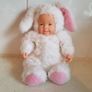 Anne Geddes Vintage Baby Bear and Rabbit Collecter Dolls 1998 Image 9