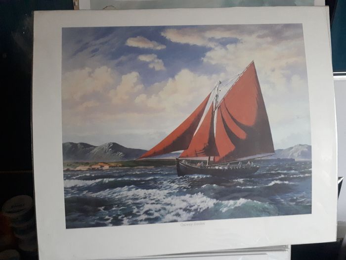 Unframed Galway Hooker prints new