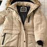 Superdry coat jacket puffer longline faux fur Image 8