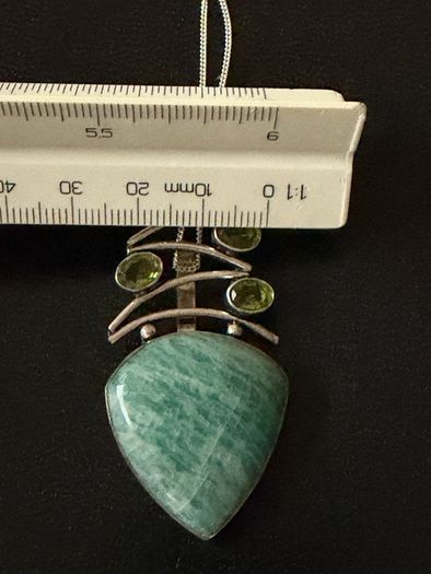 silver necklace
