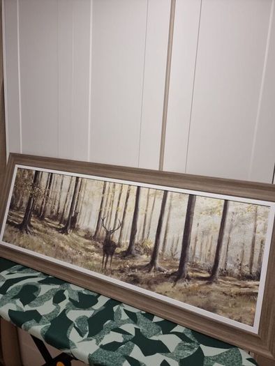 Timeless Stag Framed canvas